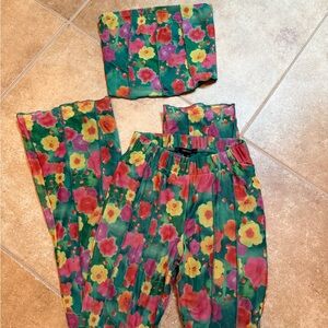 Floral Two Piece Set